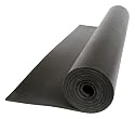 200cm Extra Long Black Ultra Yoga and Pilates Mat