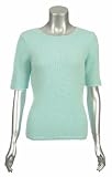 Sutton Studio Womens Angora Sweater Crew-neck Petite