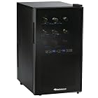 Wine Enthusiast Silent 18 Bottle Two-Temp Touchscreen Wine Refrigerator