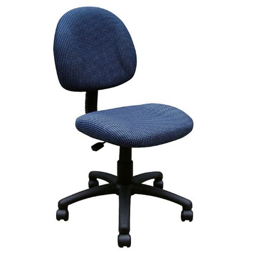 Boss Black Fabric Deluxe Posture Chair