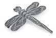 Brooch, 'Filigree Dragonfly'