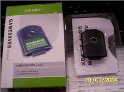 XBOX GAMESAVES 16MB MEMORY CARD