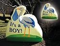 Bebe Sounds "It's a Boy!" Stork Inflatable