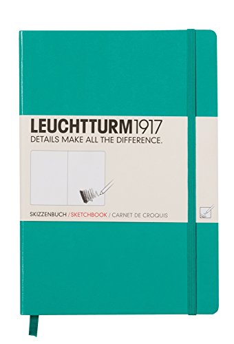 Leuchtturm1917 hardcover medium a5 sketchbook emerald g…