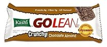Kashi GOLEAN Bar, Crunchy! Chocolate Almond, 1.59-Ounce Bars (Pack of 12)