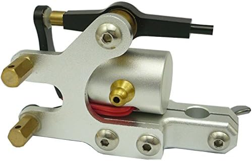 GC Professional Motor Zinc Alloy Frame Shader Liner Rotary Tattoo Machines Gun MDJ50A Silver Color