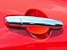 Zeta Chrome Outside Door Handle Covers Set for 2003 - 2013 Toyota Corolla