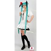 初音ミク　コスプレ　衣装　VOCALOID　ワールドイズマイン Lサイズ
