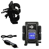 Sony Ericsson z710c Auto Vent Holder with Car Charger - Uses Gomadic TipExchange
