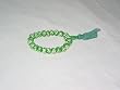 Green Om Symbol Yoga Meditation Wrist Mala Tibetan Yak Bone Beads Bracelet