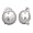 Schmuck-Pur Echt 925/- Silber Ohrclips Ohrringe 12mm 