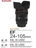 2*The Ef F/4.0L 24-105mm Travel Coffee Mug / Cup / Thermos Plastic Interior