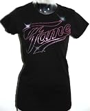 Fame Logo Women`s Black Vintage T-shirt