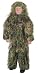 Kids Ghillie Suit Set Woodland Green Camo