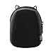 Neoprene Rugged Camera Case with Detachable Shoulder Strap and Key Ring (Black) for the Panasonic Lumix DMC-ZS1 10MP Digital image 6