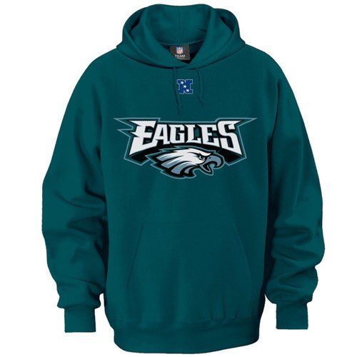 Philadelphia Eagles Green Critical Victory III Hoody Sweatshirt