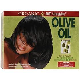 Organic Root Stimulator Olive Oil Built-In Protection No Lye Relaxer System