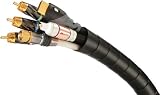 Monster CIT MWH-8 Medium Diameter White Cable-It Wire Management System (8 feet)