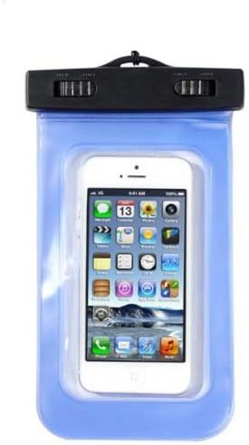Iphone 5/4/4s Waterproof Case Waterproof Bag Dustproof Bag Protective Bag Multi Purpose Bag Waterproof Case for Iphone 4/4s/5 for Swimming,fishing,skiing,surfing，driftage，diving (Blue)