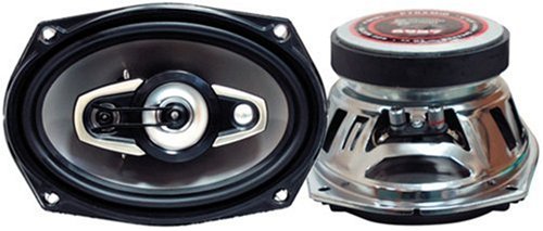 Pyramid 6987 6-Inch x 9-Inch 4-Way Chrome Speakers