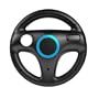 Volante de carreras para Nintendo Wii negro color