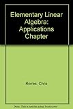 Applications of linear algebra