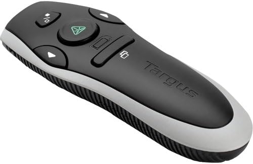 Targus Group International - Targus Green Laser Presenter - Laser - Wireless - Radio Frequency - Black - Usb "Product Category: Input Devices/Pointing Devices"