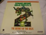 Laserdisc Teenage Mutant Ninja Turtles II The Secret Of The Ooze with Paige Turco, David Warner, Jim Henson