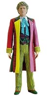 Doctor Who Classic Series Action Figures - Sixth Doctor In Patchwork Frock Coat