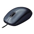 Logitech M100 Maus schnurgebunden schwarz