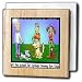 Londons Times Funny Dogs Cartoons - Cyclops Seeing Eye Dogs - Tile Napkin Holders