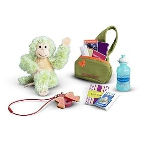 Jess's Travel Accessories for 18 American Girl doll by