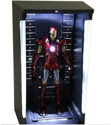 Play Imaginative Super Alloy 1/6 Scale 12 Iron Man Marvel Mark VII 7 Regular Edition with Hall of Armor Display Stand (AW50007)