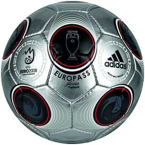 adidas Replique Vienna Europass Gloria - Der Replique Matchball der EM 2008 Größe 5