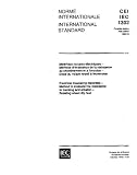 IEC 61302 Ed. 1.0 b:1995, Electrical insulating materials - Method to evaluate the resistance to tracking and erosion - Rotating wheel dip test