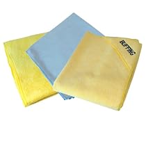 Silverline 250276 3 Pack Microfibre Cloths