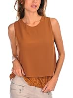 Vanille et Chocolat Blusa Holly (Camel)