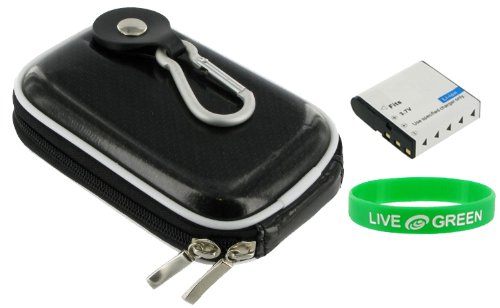 more about 2n1 Hard Shell Case (Candy Black) and EN-EL10 Battery for Nikon Coolpix S60 Digital Camera Espresso Black