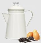 Buy Cheap Retro Enamel Coffee Perculator Champagne
