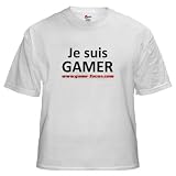 Je suis GAMER T-shirt Game White T-Shirt by CafePress