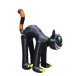 airblown inflatable animated black cat
