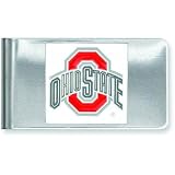 Stainless Steel Collegiate Ohio State University Money Clip