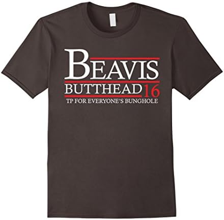 Men's Beavis Butthead 2016 TP For Everyone's Bunghole TShirt XL Asphalt