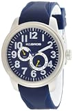 K&BROS Men's 9460-3 Automatic Le Meccaniche Silicone Watch