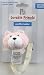Velour Pacifier Holder, Pink