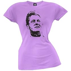 Bill Clinton Juniors T-Shirt - Lilac