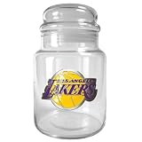 Los Angeles Lakers NBA 31oz Glass Candy Jar - Primary Logo