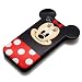 PGA iPhone4S / iPhone4 �Ή��f�B�Y�j�[�L�����N�^�[ �_�C�J�b�gTPU �Z�~�n�[�h�P�[�X �~�j�[�}�E�X PG-IJK586MNE