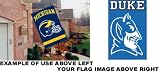 Duke Blue Devils Applique House Banner Flag