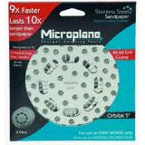 Microplane Stainless Steel Sanding Discs, 120-Grit, 2-Pk., Model# 33002-ACE by MICROPLANE